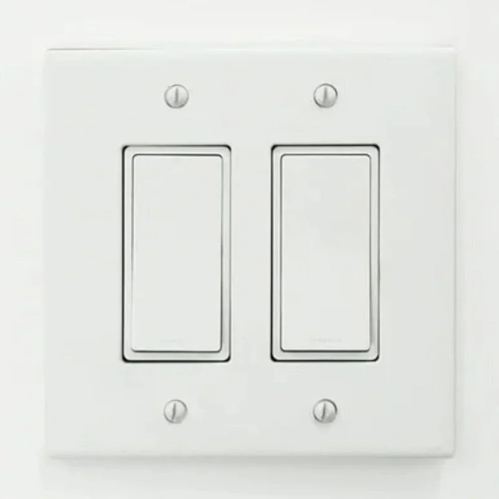Pack of 4 Leviton 2-Gang GFCI Outlet Cover Plates